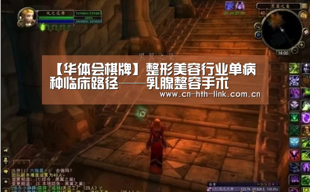 【华体会棋牌】整形美容行业单病种临床路径——乳腺整容手术(图3) 华体会入口